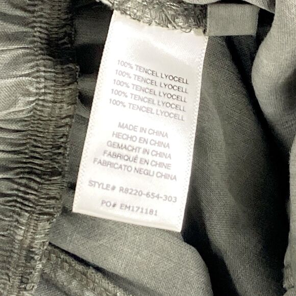 Anthropologie Cloth & Stone Romper Womens S Green Burlingame Wrap Beachy Jumper - Picture 16 of 16